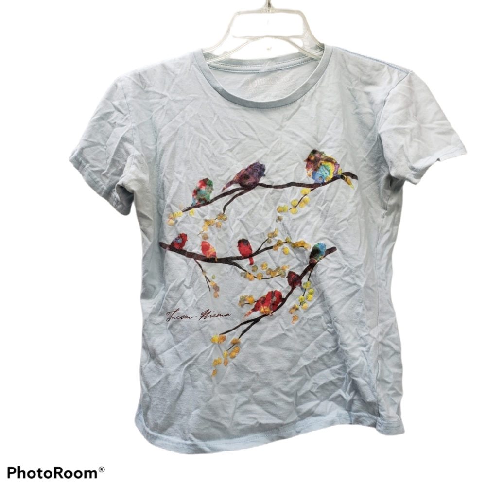 Light Blue Duck Co Bird Tee
